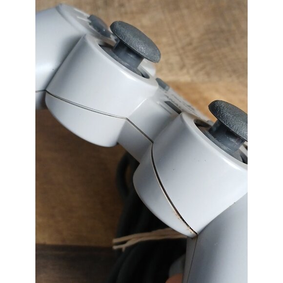 Sony PlayStation 1 PS1 Dual Shock Analog Gray OEM Controller SCPH-1200 - Tested - Picture 9 of 10